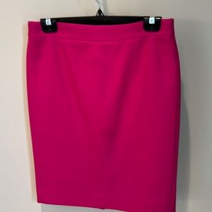 JCrew Wool Skirt. Brand New Condition in Hot Pink